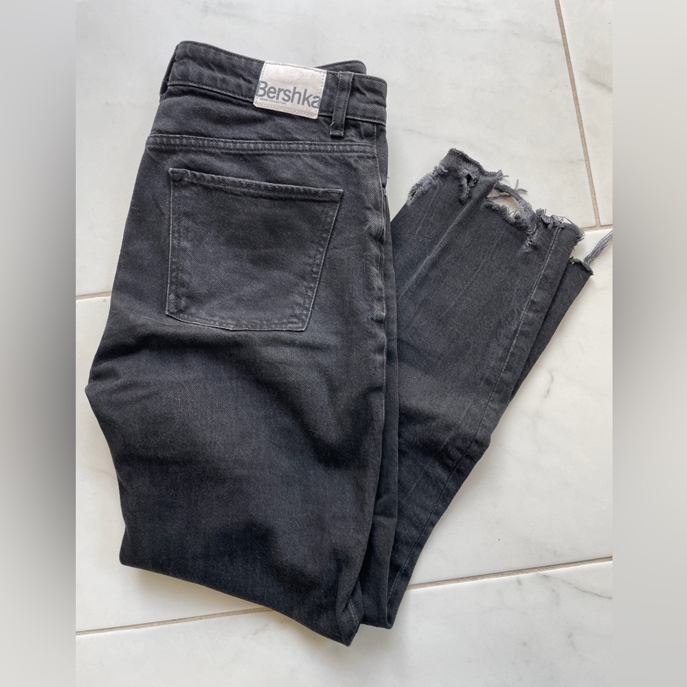 Black Bershka Jeans - Slim Cut